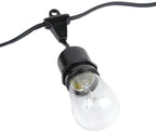 Novelty Lights 100 Feet Heavy Duty Light String, 50 Suspended E26 Sockets - Image 4