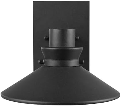 Globe Electric 44686 Harris LED Integrated Outdoor Wall Sconce, Matte Black, 11W, 530 Lumens, 3000 Kelvin - Image 7