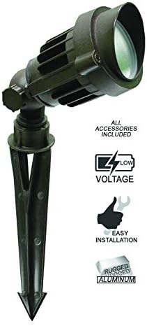 Westgate LED Low Voltage Landscape Spotlight - 12 Volt AC/DC Garden Light - Integrated LED - 400 Lumens - All Accessories Included (6 Watt, 4000K Neutral White) - Image 6
