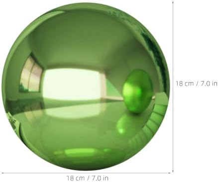 Zerodeko 2pcs Stainless Steel Gazing Balls Garden Mirror Globe Pond Sphere - Image 2