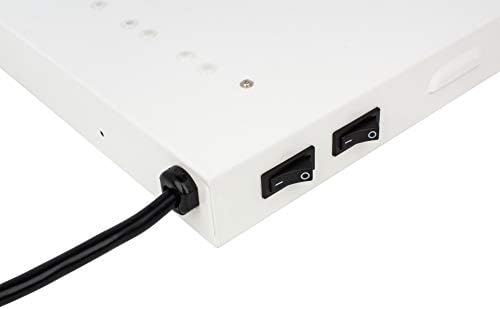 2X2Ft 100W LED Grow Lights with 5500K White Spectrum and Over 2.0 PPF/W and 20000 Lumens Great for Retrofit T5 2Ft 8 Lamp Fluo. Lights or 250W MH System, Grow Double Fast! (2X2, W55) - Image 6