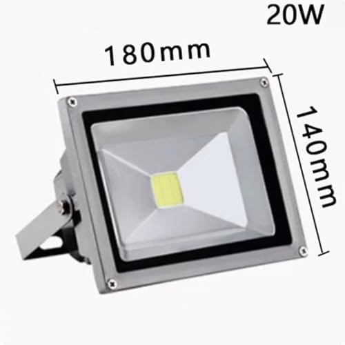 Floodlights - Landscape Light, IP67 Outdoor Waterproof LED Landscape Tree Spotlights, Adjustable RGB Color-Changing Spotlight, for Green Illumination of Trees(Purple,20W) - Image 2