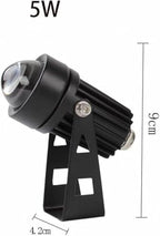 LED Beam Spotlight, AC85-265V Narrow Beam Spotlights, IP65 Waterproof Outdoor Building Illumination Exterior Wall Projector Lights(Red,5W) - Image 2