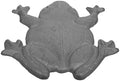 Cast Iron Frog Stepping Stone Outdoor Garden Decor for Pathways by TOYANDONA