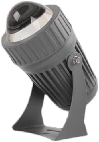 LED Floodlight - 10W Outdoor Spotlight, Long Range Narrow Beam, IP65 Waterproof Wall Washer, Rotating Landscape Lighting for Architecture and Gardens by Unknown