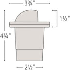 Hinkley Hardy Island 16707MZ Eyebrow LED Well Light, Includes Wiring Kit and Anti-Corrosion PVC Burial Sleeve, Matte Bronze - Image 3