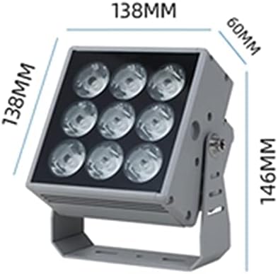 Led Spot Lights - Spotlight Led Beam Light, 110-230V LED Long Distance Spotlight Outdoor Building Wall Washer, IP67 Waterproof Porch Beam Lights, For Hotel Villas, Building Lighting(Cold White) - Image 2