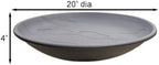 Wild Bird Lover's Heated Bird Bath w/Deck Rail Brackets, 20" - Image 3