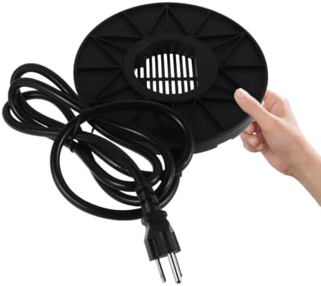 Ciieeo Outdoor Heated Birdbath Deicer Xmas 70 W ABS Black for Bird Bath - Image 4