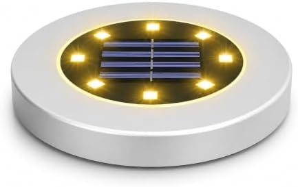 Solar Ground Lights, Outdoor Solar Disc Light IP65 Garden Underground,for Patio Pathway Lawn Yard - Image 4