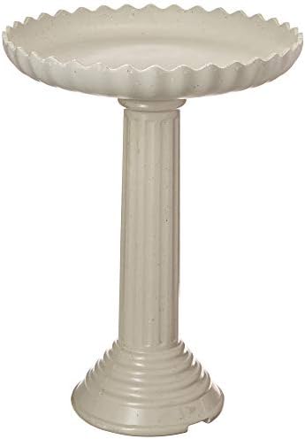 Farm Innovators HBC-120C Heated Birdbath with Pedestal, 120W, Gray by FarmInnovatorsInc