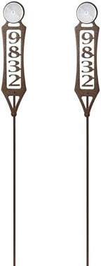 Pathways Vertical Driveway Marker, Set of 2, Bronze by TouchofClass