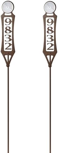 Pathways Vertical Driveway Marker, Set of 2, Bronze by TouchofClass