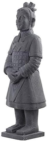 Nearly Natural 40 in Warrior Statue Detailed Oriental Garden House Decor - Image 3