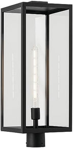 Kichler Branner Outdoor Post Light, Textured Black by KichlerLighting