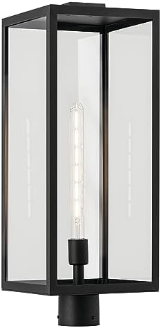 Kichler Branner Outdoor Post Light, Textured Black by KichlerLighting