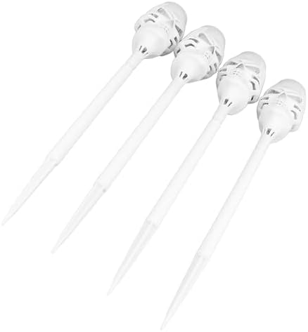 Zyyini 4pcs Solar Skull Torch Lights Flickering - Image 5