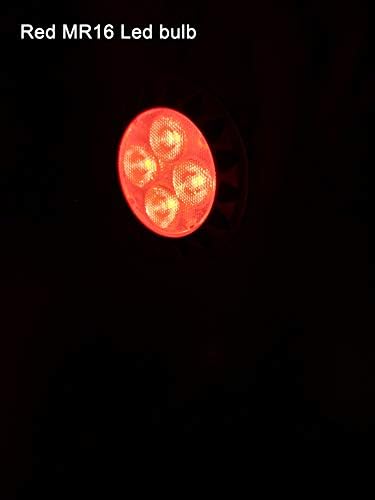 ALIDE Red MR16 GU5.3 Led Bulbs 12V Low Voltage 5W for Christmas Holiday - Image 3