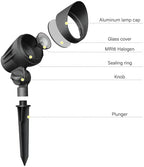 Malibu 50 Watt Floodlight Landscape Lights Outdoor Spotlight Waterproof Path Light Low Voltage Lighting with Spike Stand for Garden, Yard, Pathway, Lawn, Driveway Outdoor Lighting 8301-9601-01 - Image 4