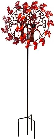 Evergreen 75" Wind Spinner, Maple Tree by Unknown