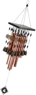 Metal Aluminum Tube Wind Chime, Copper Vintage Garden Pendant for Home Xmas by Milisten