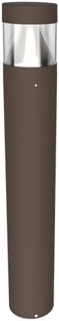 24/19/14W CCT Tunable 42in LED Bollard Light Outdoor Photocell Bronze 120V by Choierled