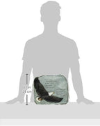 Joseph's Studio by Roman Inc., EAGLES WINGS GARDEN STONE, Garden Collection, Religious Statue, Holy Family, Memorial, Angel, Patron Saint, Garden Décor (11x12x2) - Image 2