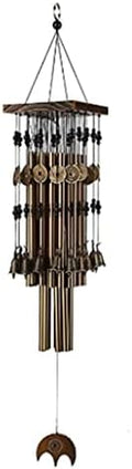 Outdoor Indoor Metal Tube Wind Chime with Copper Bell Large Windchimes for Patio Garden Terrace by Unknown