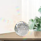 Clear Glass Crystal Ball Prism Suncatcher Rainbow Maker, Crystals Prisms for Window, Feng Shui, Home Office Garden Decoration (150mm/5.9inch) - Image 7