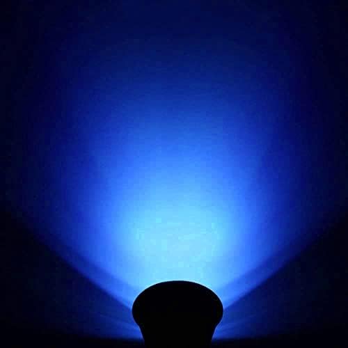 Solar Landscape Lights, 4 LED Solar Spotlights 2 in 1 Waterproof Security Light Solar Lights Outdoor for Tree,Patio,Yard (Blue) - Image 2