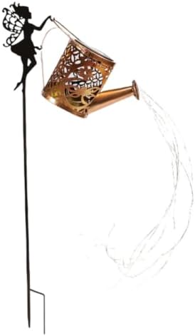 Solar Powered Retro Watering Can Lights Garden Decoration (Dragonfly Fairy by Unknown