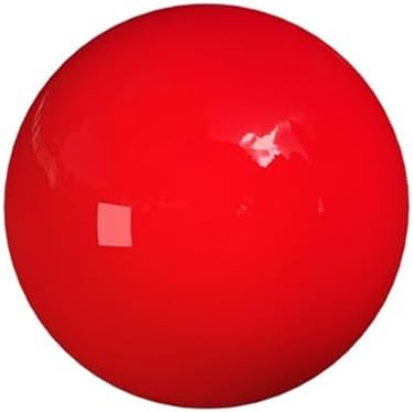 Gazing Globe Decor Ball, Hollow Gazing Ball, Seamless Stainless Steel Polished Reflective Smooth Mirror Garden Sphere Globe, Props of Photography, Garden Home Decor (Red, Dia: 8 inch/20cm) by KOIUGAYK