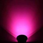 Solar Landscape Lights, 4 LED Solar Spotlights 2 in 1 Waterproof Security Light Solar Lights Outdoor for Tree,Patio,Yard (Pink) - Image 2