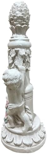 27.95" Climbing Children Garden Statue Magnesium Oxide Outdoor Decor - Image 5