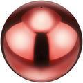 M METERXITY 1-Pack Garden Gazing Globes Ball 10 Inch 201 Stainless Steel Hollow Mirror Reflective Floating Ball for Garden/Pond/Home/Yard Outdoor Decoration [Ruby Red] by MMETERXITY