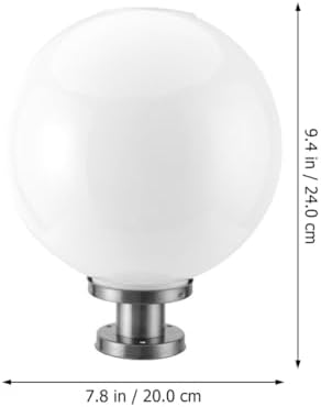 Outdoor Solar Pillar Light, 3.7v LED Waterproof Post Lamp for Courtyard - Image 2