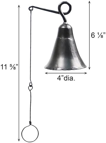 Achla Designs Wrought Iron Bell, Small - Image 3