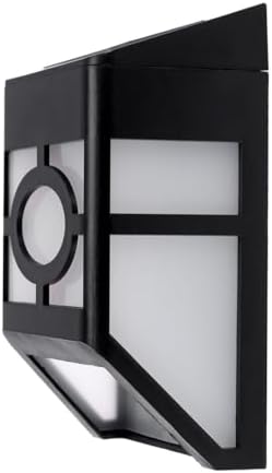 Kisangel Retro LED Solar Wall Light 10v 4 Pack for Outdoor Fences by Kisangel