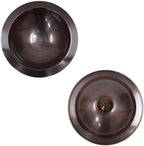 Stake Birdbath Antique Copper Outdoor Garden Decorative Wildlife Water Bowl Yard Lawn Patio - Image 3