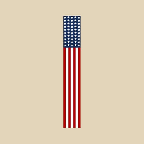 Calloway Mills 118854707 American Flag Porch leaner, 47" x 7.25" by Callowaymills