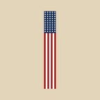 Calloway Mills 118854707 American Flag Porch leaner, 47" x 7.25" by Callowaymills