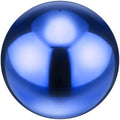 M METERXITY 1-Pack Garden Gazing Globes Ball 10 Inch 201 Stainless Steel Hollow Mirror Reflective Floating Ball for Garden/Pond/Home/Yard Outdoor Decoration [Ruby Blue] by MMETERXITY