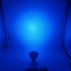 6-Pack MR16 Blue Led Bulbs 5W Replace 35W 50W Halogen Equivalent,12V Low Voltage MR16 GU5.3 Blue Color Bulb Spotlights for Outdoor Landscape Flood Track Lighting, Dimmable, - Image 3