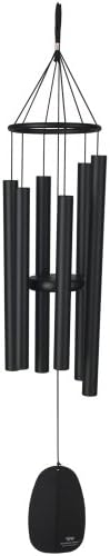 Woodstock Chimes Signature Collection, Bells of Paradise, Black 32"", Decor Designs Wind Chimes for Outdoor, Patio, Home or Garden Décor (BPMK) by WoodstockChimes