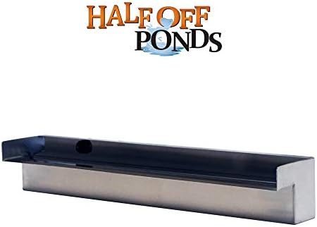 24" Stainless Steel Spillway for Pondless Waterfalls and Water Features - Image 5