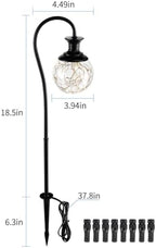 2.5W Glass Globe Low Voltage Pathway Lights, 2700K IP65 136LM 12-24V AC/DC - Image 3