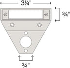 Hinkley Nuvi Small Deck Sconce 10-Pack - Vinyl Alloy, Composite Polycarbonate Lens, Integrated LED, Horizontal Illumination - Titanium Finish - Image 5