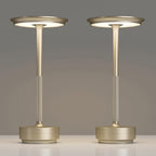 TBBGA 2 Pack Rechargeable Table Lamps Cordless, 5000mAh Outdoor Table Light by TBBGALEDCordlessTableLamps