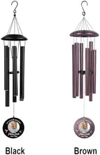 Customized Photo 32" Wind Chimes Memorial Mom Dad Gifts - Image 4