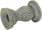 Echo Valley 9178 Serpentine Resin Pedestal Column Outdoor Décor for Lawns and Gardens for Gazing Globe or Sundial, Gray, 8.5 x 12.13 inches - Image 3